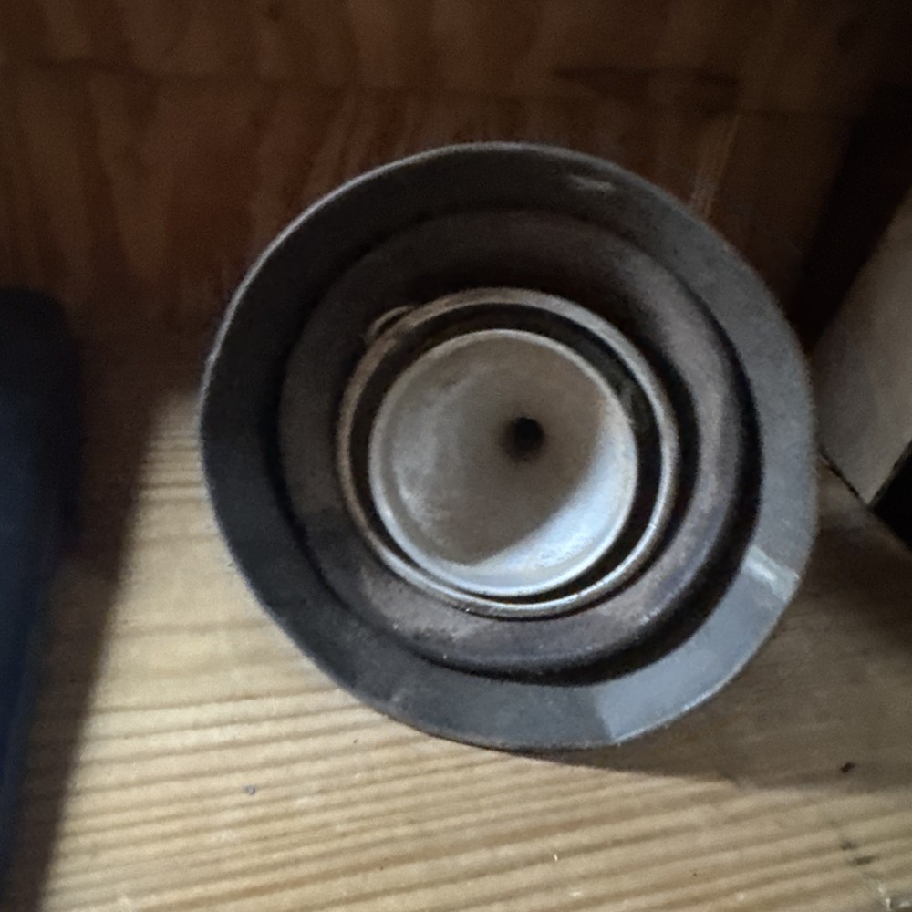 6 Galvinized Funnels All Different Sizes