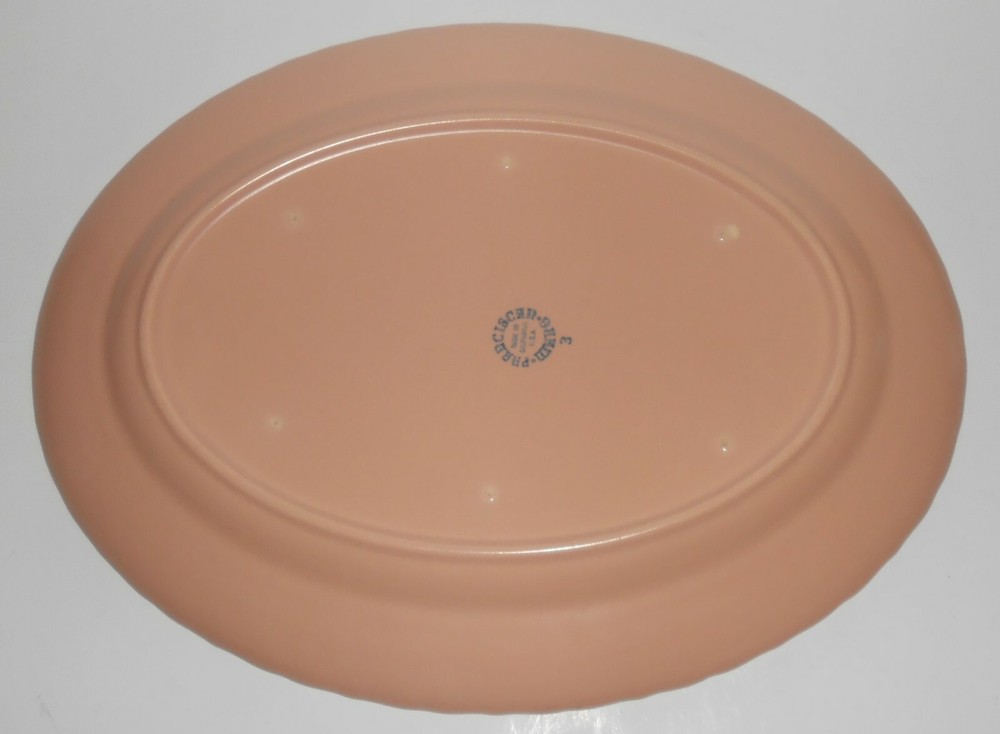 Franciscan Pottery Satin Coral 13'' Platter