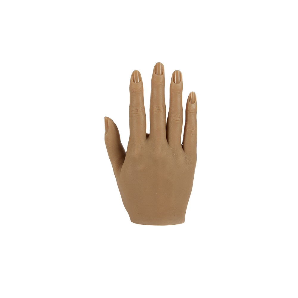 Female Silicone Hands Nail Practice Mannequin Model Display Inserted