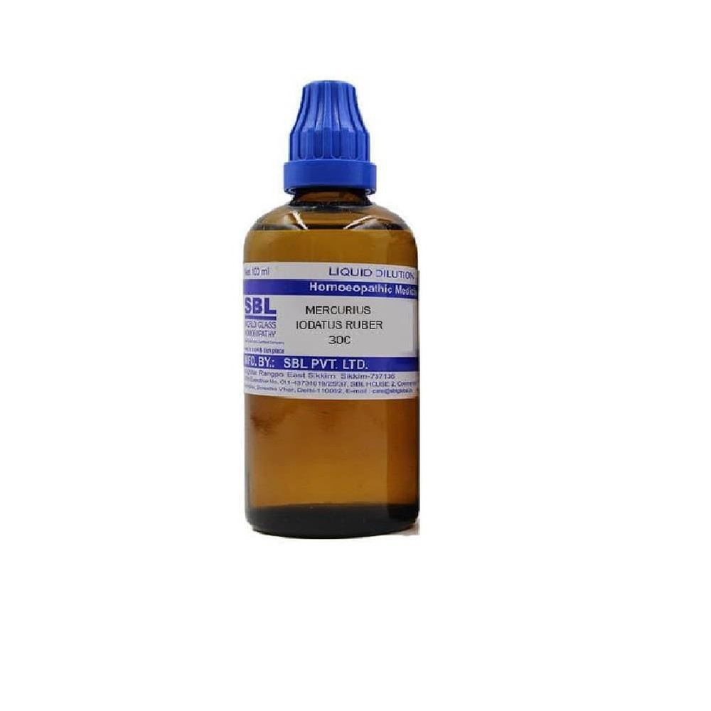 SBL MERCURIUS IODATUS RUBER 30C 100 ML