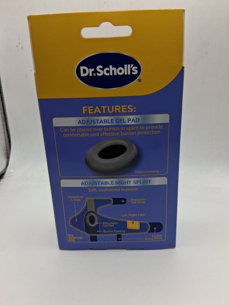 2x Dr. Scholl's Bunion Relief & Toe Corrector Support (2 Boxes)