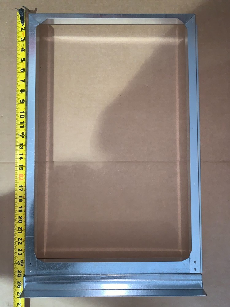 16x25 FILTER RETURN AIR RACK W/ FILTER OPENING CAP