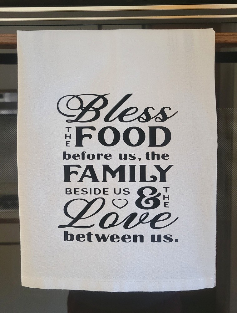 2 Piece PERSONALIZED Culinary Kitchen Towel Quick Drying 100% Cotton 18"x21.5"