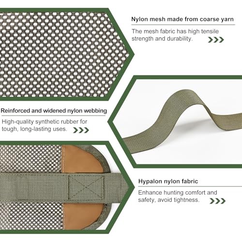 Outdoor Hunting Back Band Adjustable Saddle Harness Additional Saddle Support