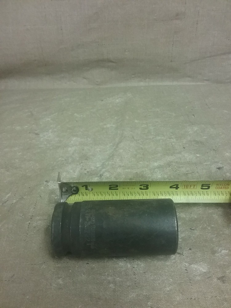 New K Tool 1" 6 Point 1" Drive Black Oxide Deep Impact Socket KTI-34232 (34232)