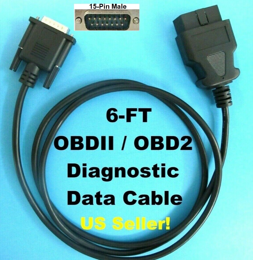 ACTRON  Scanner Code Reader OBD2 OBDII CAN Cable for CP9180 CP9185 CP9190 CP9690