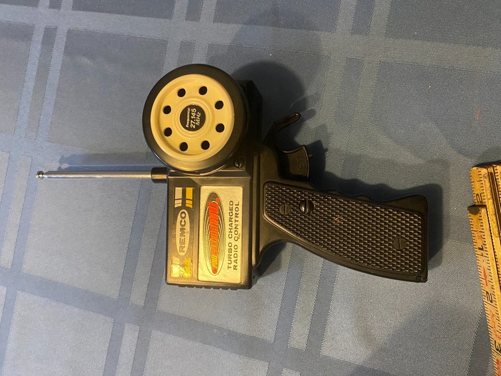 Vtg Remco Thunder hawk R/C Hydroplane Race Boat Remote control Orig Box!