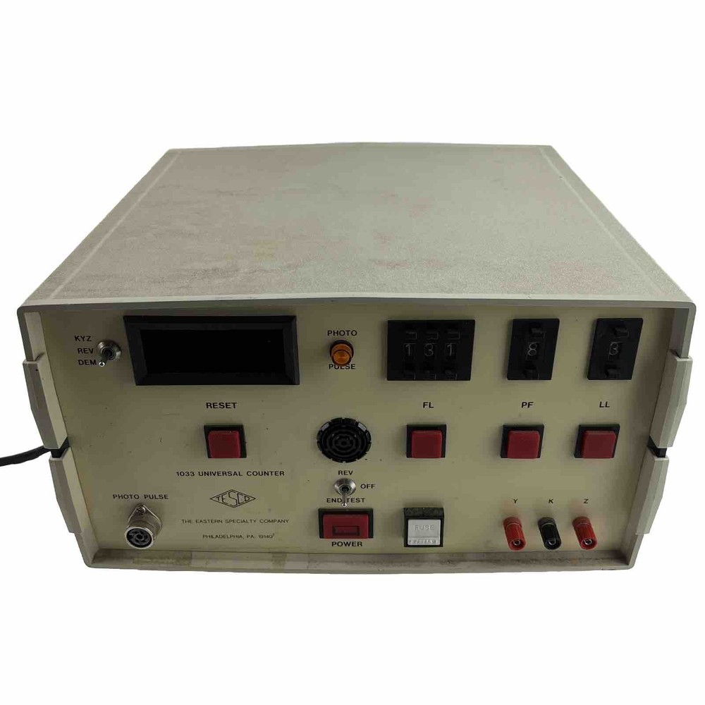 Tesco 1033 Universal Counter - Powers On, Buttons Work