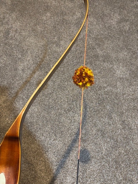 Bow String Silencers (Pair)- Made w/100% Wool & Acrylic. Recurve Or Compound