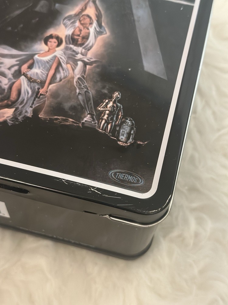 Star Wars Metal Lunch Box With Bottle Inside