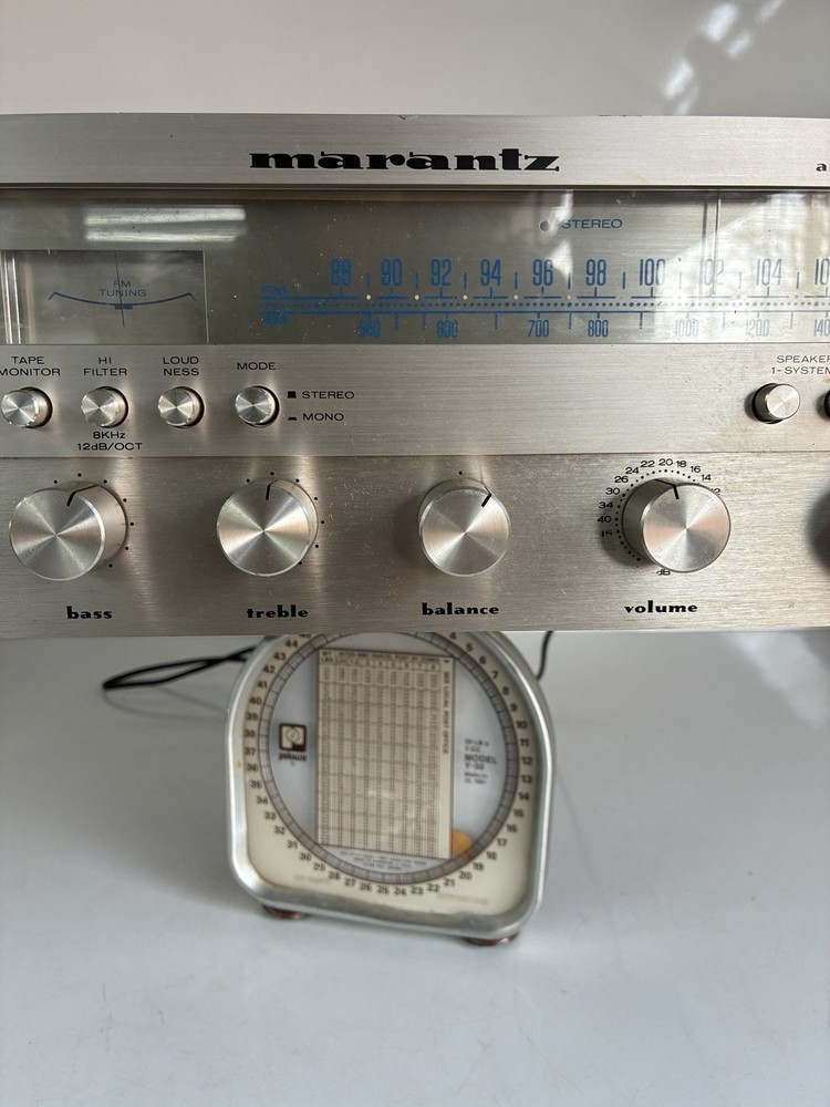 Marantz 1515 Stereo FM AM Receiver AMP Working