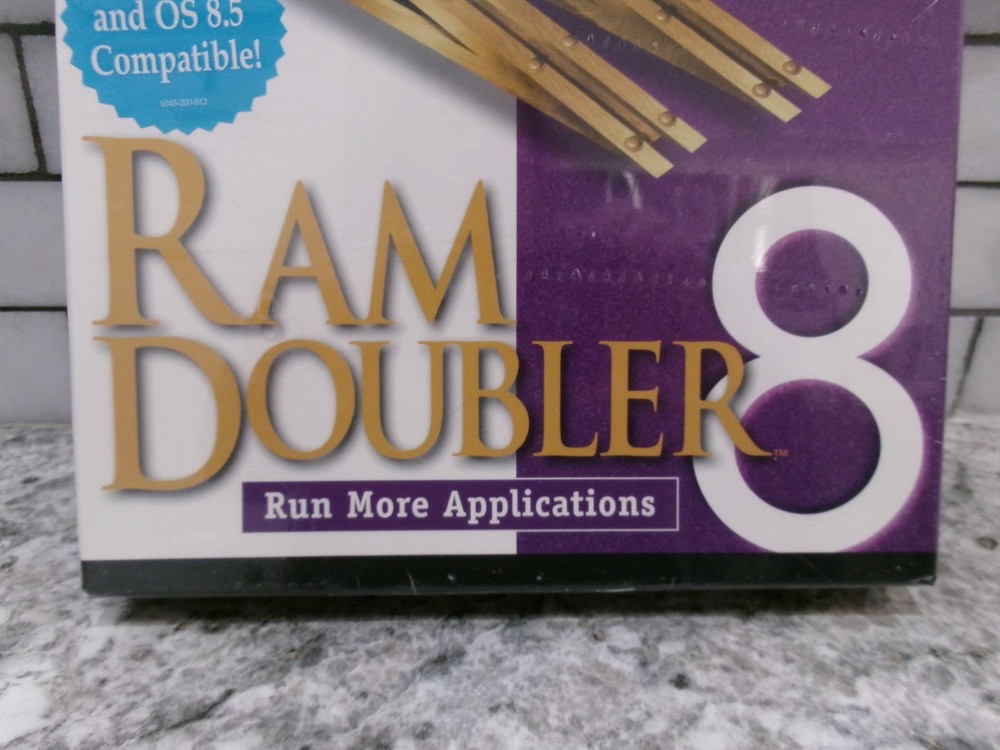 Connectix RAM Doubler 8 Software, Mac OS, Vintage, 1994, Un-Opened
