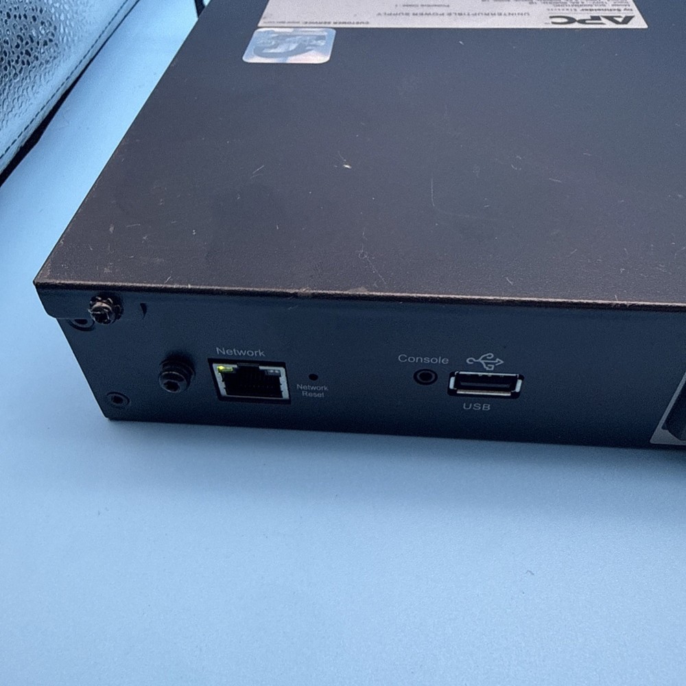 APC SCL500RM1UNC Smart-UPS, Line Interactive, 500VA, Lithium-ion, Rackmount 1U