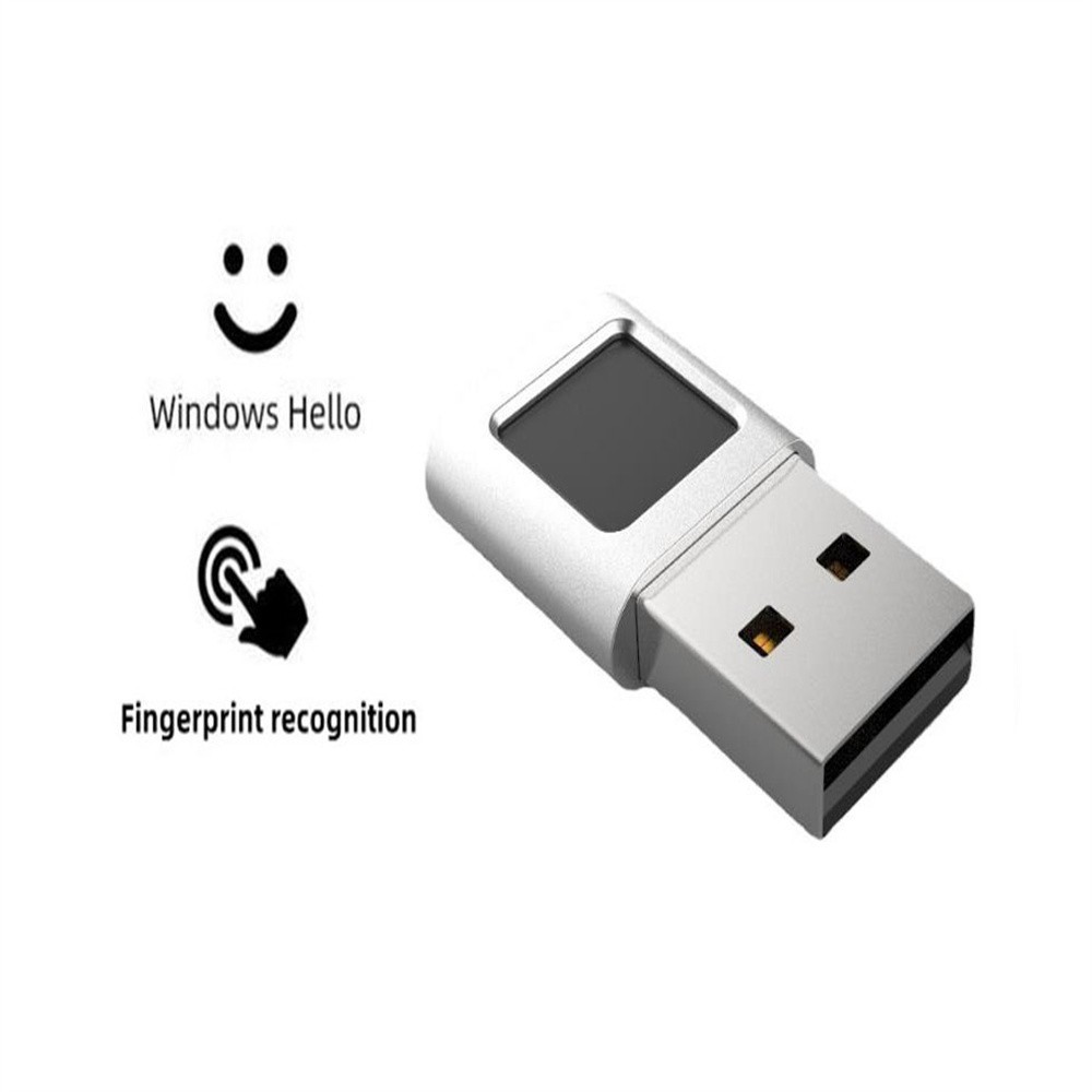 USB Fingerprint Reader for Windows 10 Hello PC Notebook Lock Biometric Scanner T