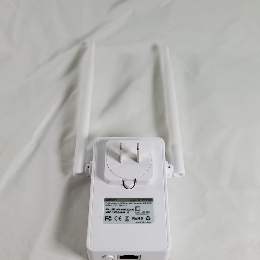 AERVY CF-WR302S 300Mbps WiFi Range Extender - Working