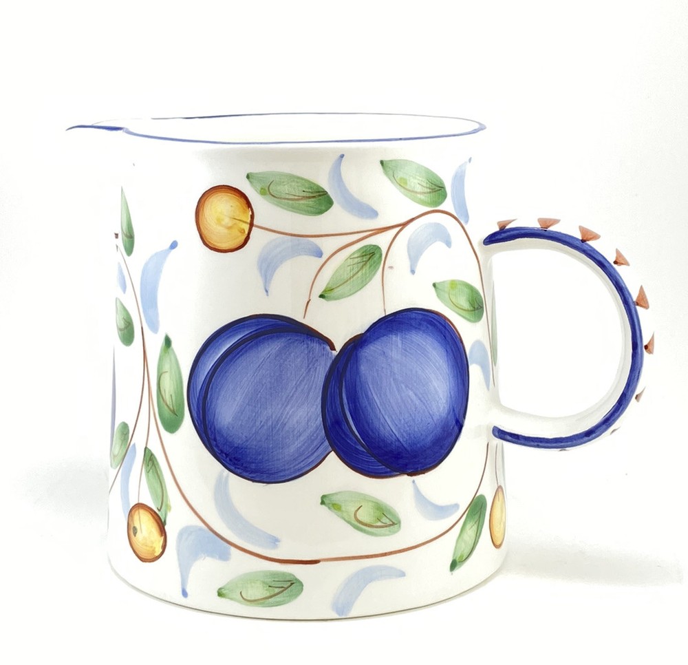 Applause Pitcher Plum Harvest Ceramic 1-1/4 Quart