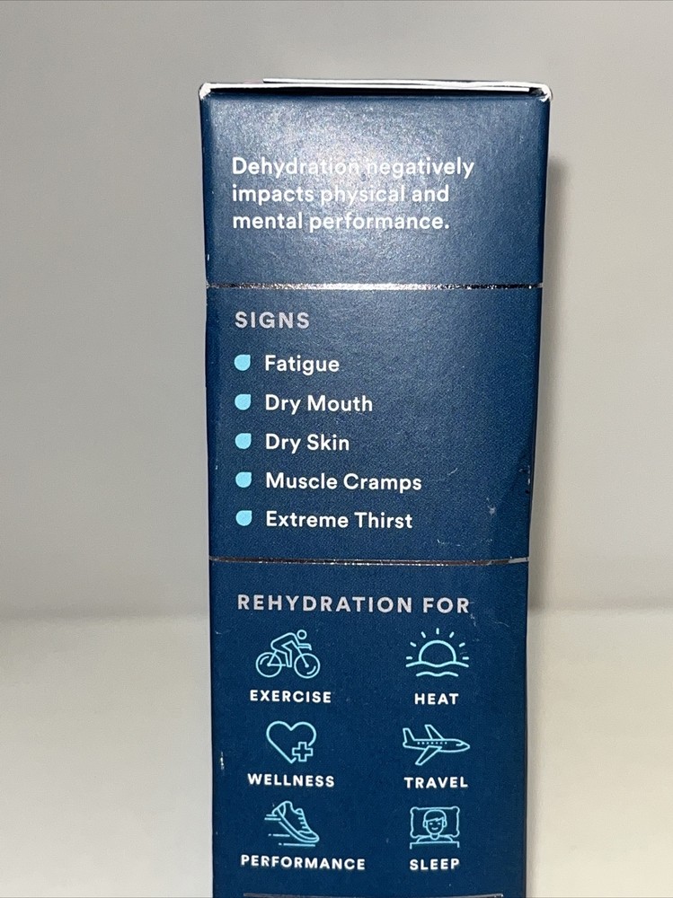 Hydration Supplement With Electrolytes, Grape, Sealed