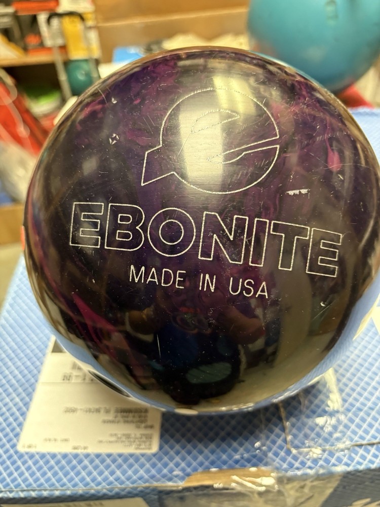 Used Ebonite Warrior Bowling Ball 16 Pounds