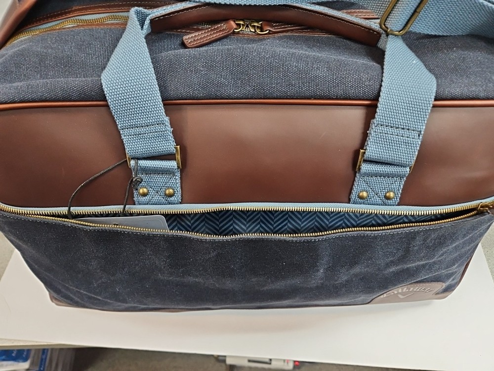 Callaway Golf Tour Authentic 82L Duffel Bag. Navy Blue.