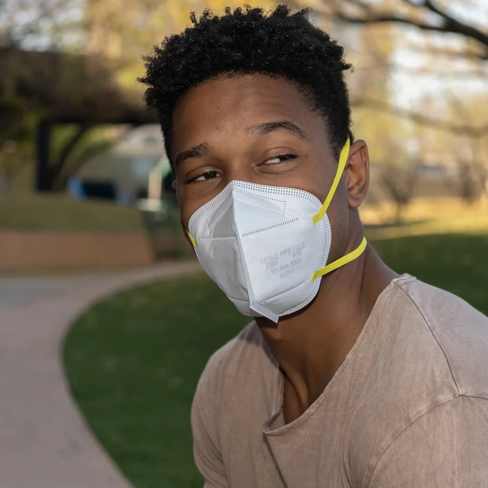 Aegle N95 Foldable Respirator, CDC approved, easy breath
