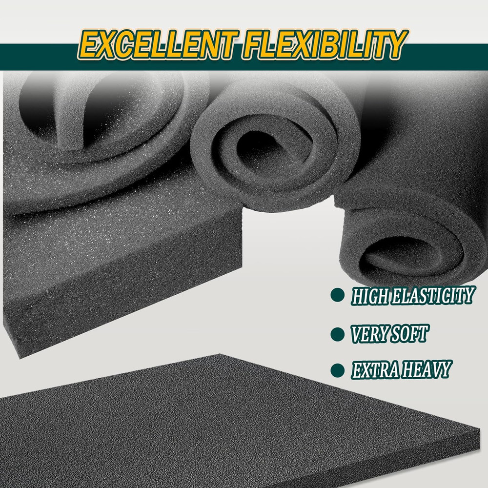 Polyethylene Foam Pads for Packing Foam Sheets Black Cuttable High Density Cushi