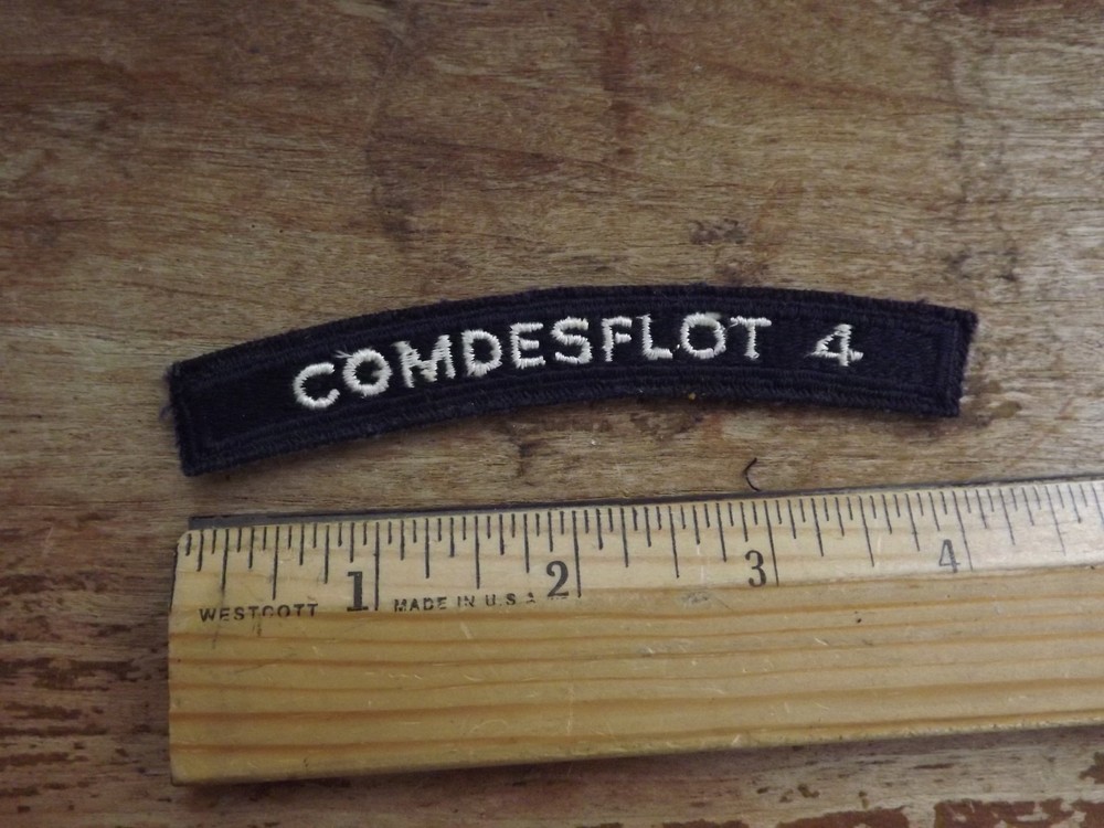 Navy COMDESFLOT 4 Tab - INV# C1262