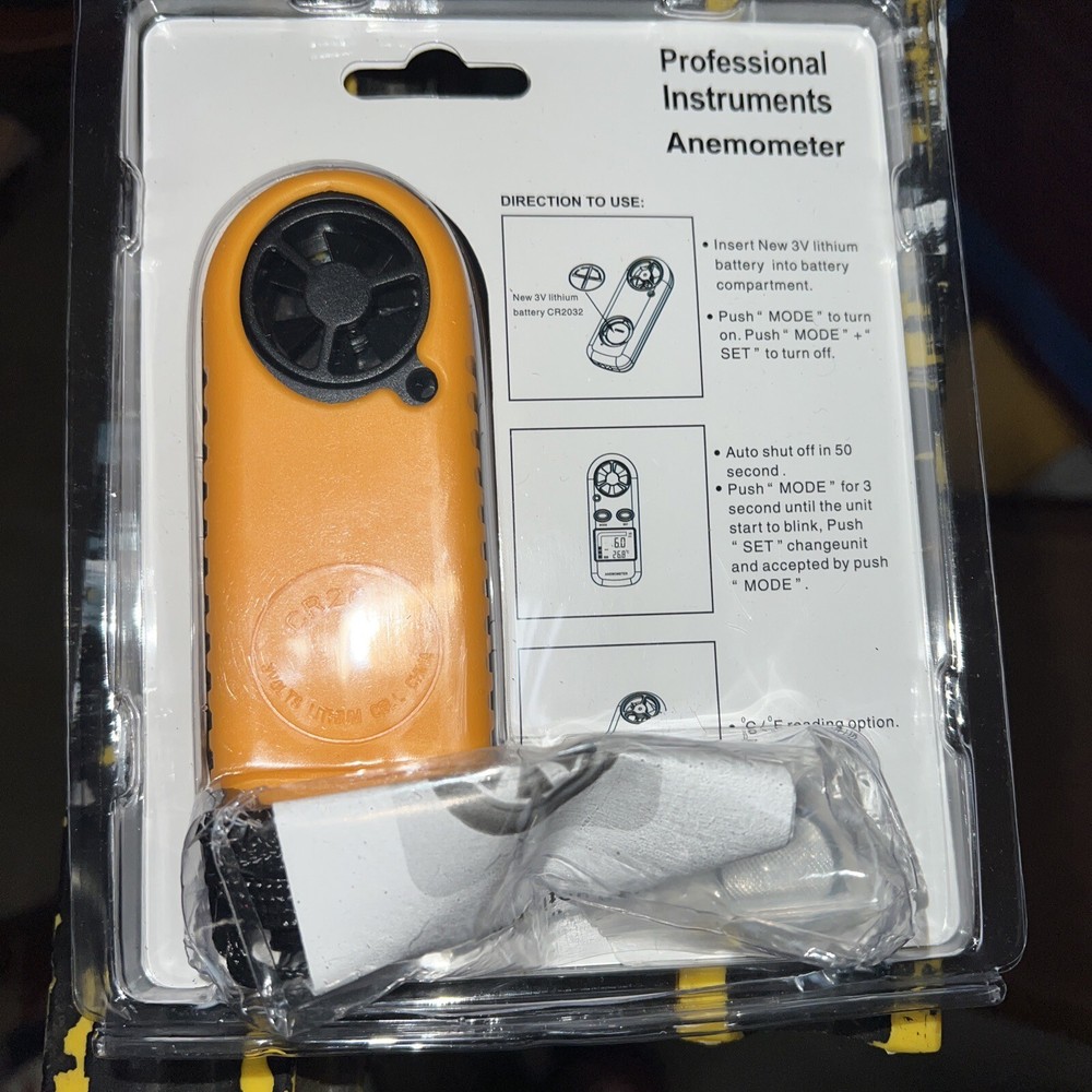 Professional Instruments Anemometer