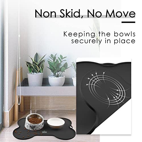 SUPER SD PETS BONE SILICONE MAT