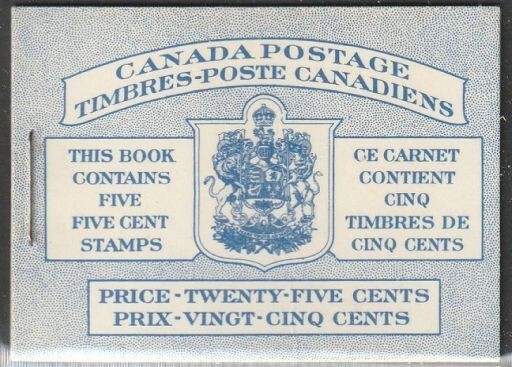 Canada, 1954 Booklet 49a