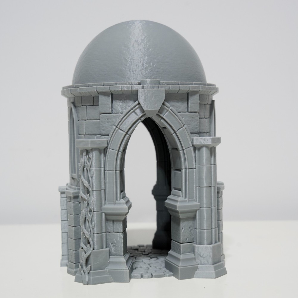 Wargaming Tabletop Stone Dome Tower - 3D Printed