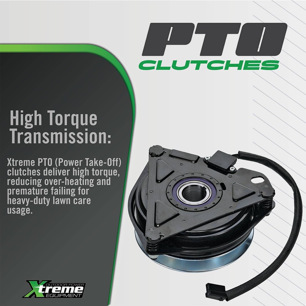 PTO Clutch For Scag 461409 w/Bearing Upgrade & Replaceable Wire