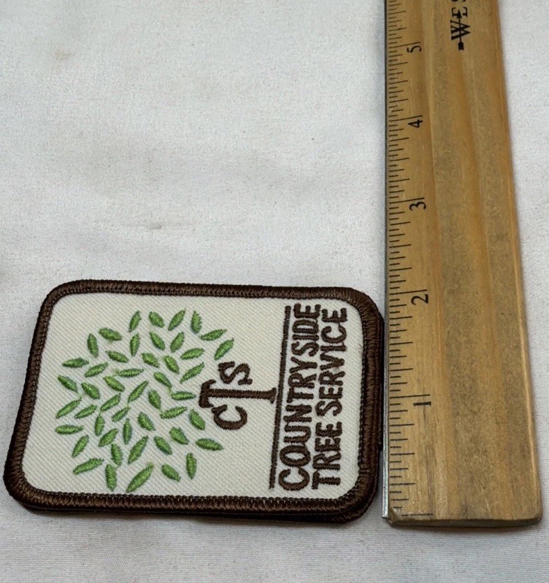 Two Countryside Tree Service CTS Vintage Patches