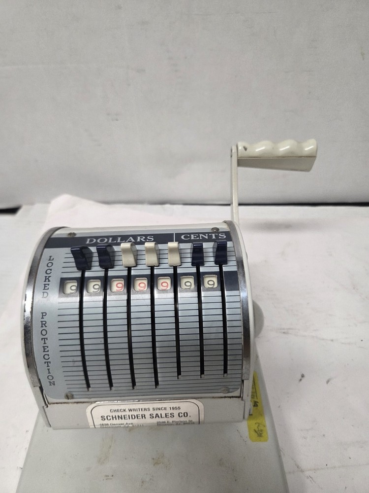 Paymaster Shenwider Sales Co From 1955 No Key