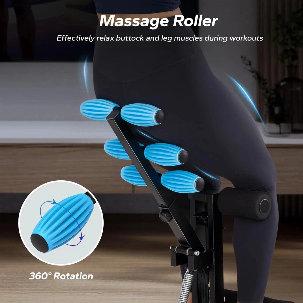 Deep Squat Machine Adjustable Glutes. Machine Core Leg Push Up Workout. NIB