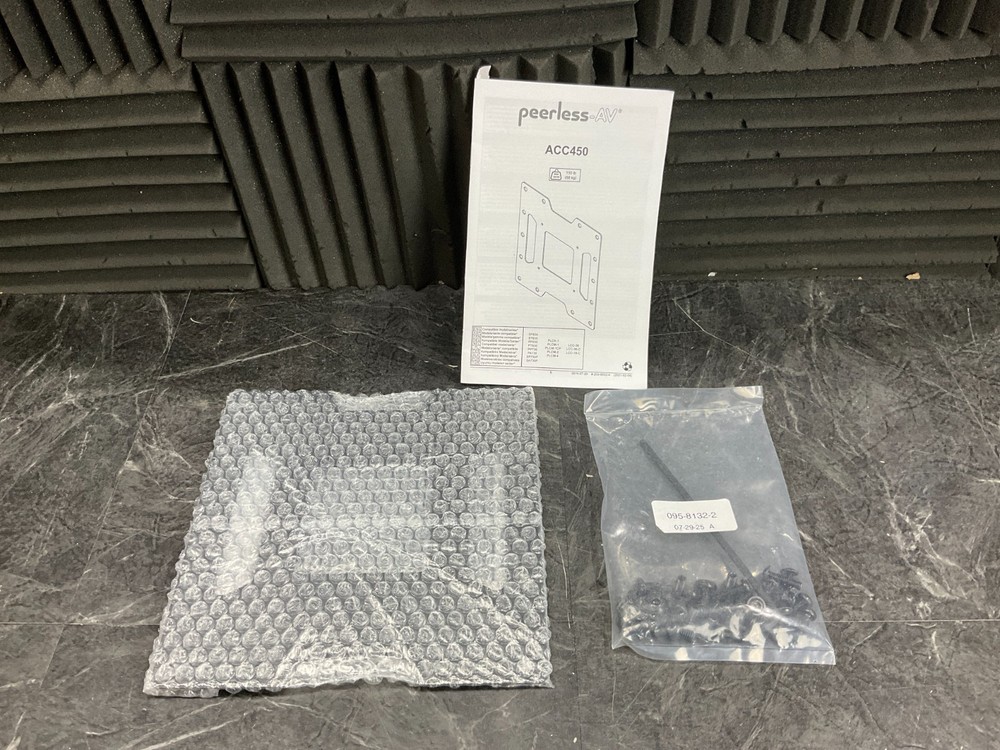 Peerless Mounting Component 200mm x 200mm ACC450 ✅❤️️✅❤️ NEW! ✅❤️️✅❤️