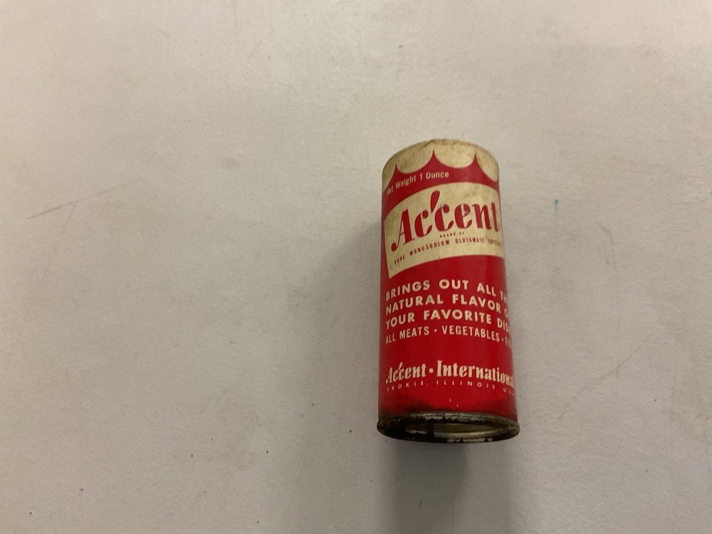 Vintage Accent International Spice 1 ounce Introductory size container