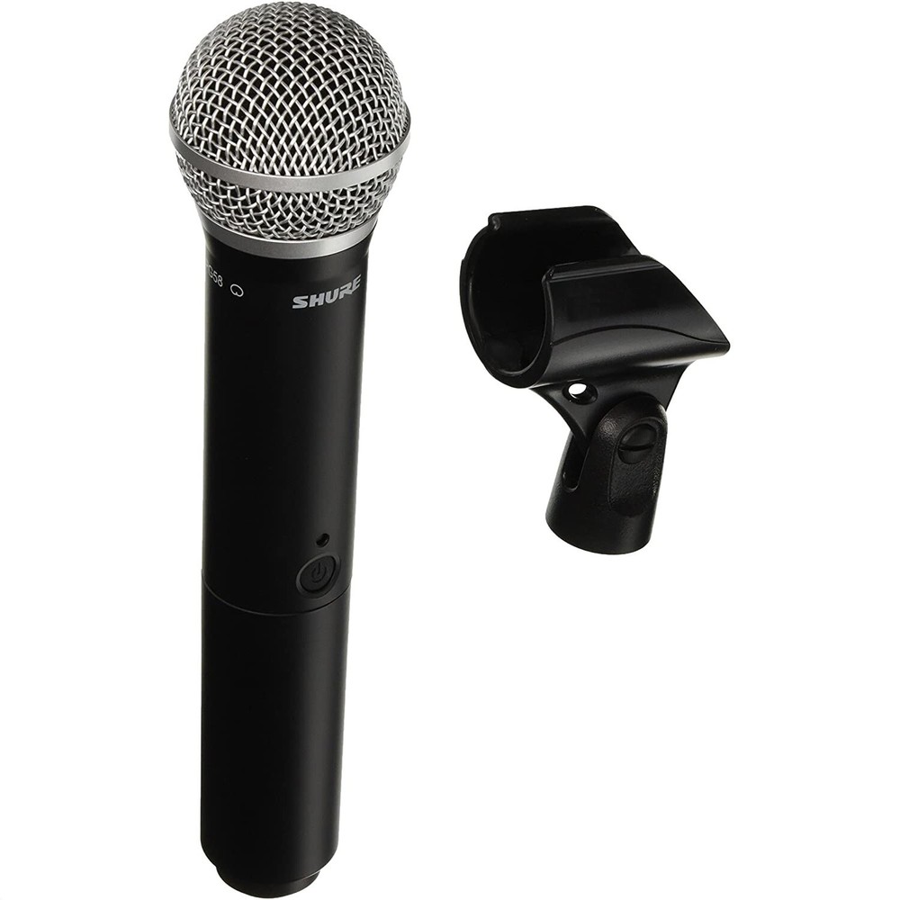 2 Pack Wireless Microphone Clip Clamp Holder for Shure BLX2 Handheld Transmitter