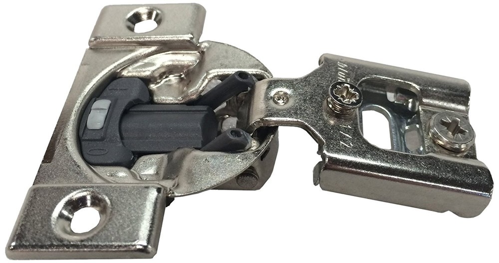 Compact SoftClose Overlay Hinges, 20Pack, for Smooth Door Operation