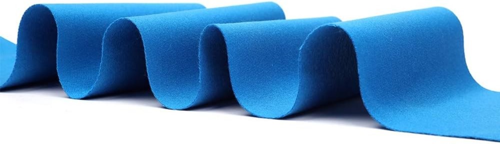 Durable Blue Pool Table Cloth Set 9 ft - Fast Rolling Smooth Surface Technology