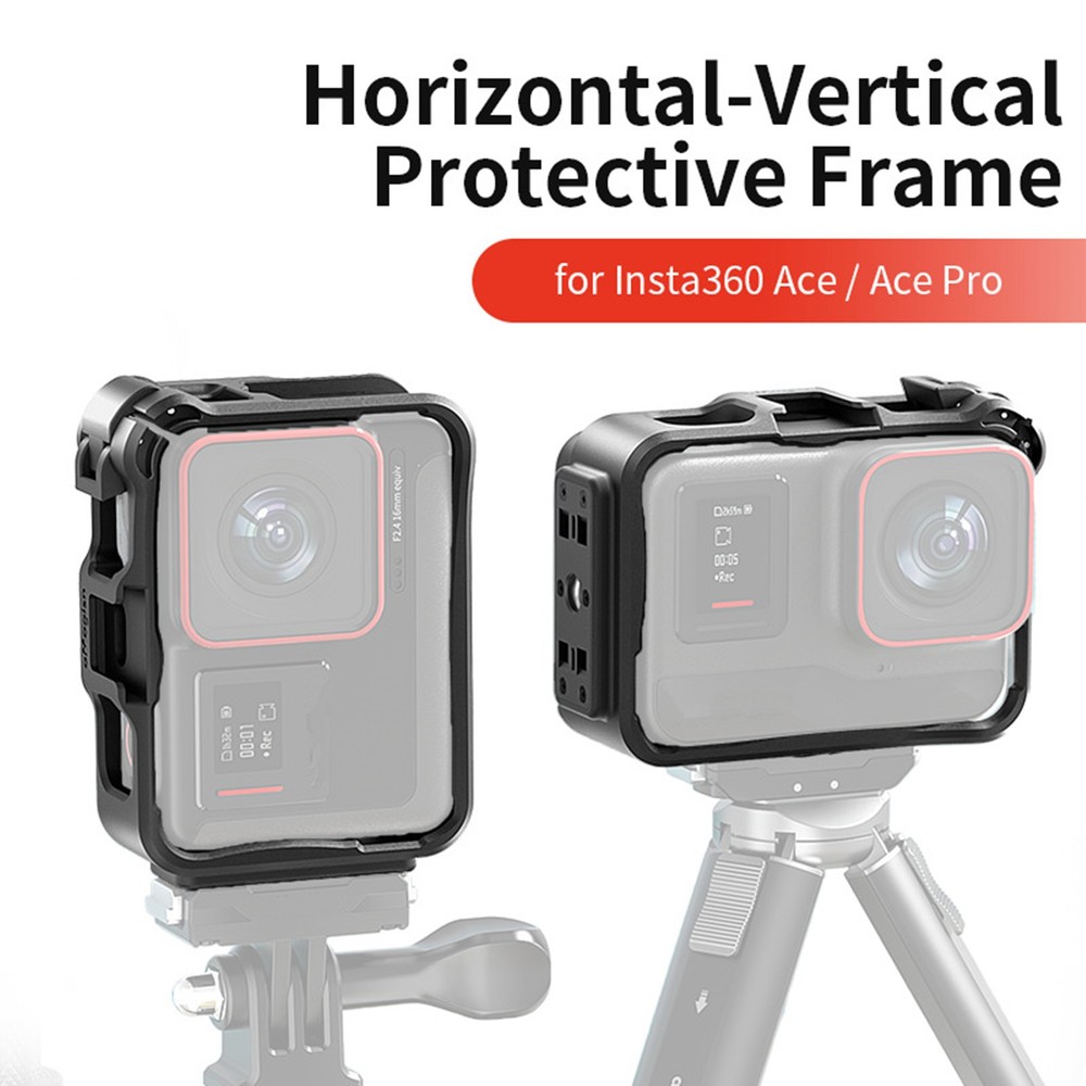 For Insta360 Ace/Ace Pro Camera ABS Plastic Housing Frame Case Protector Frame