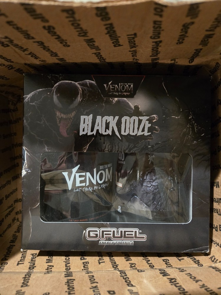 g fuel shaker cup *VENOM COLLECTORS BOX*