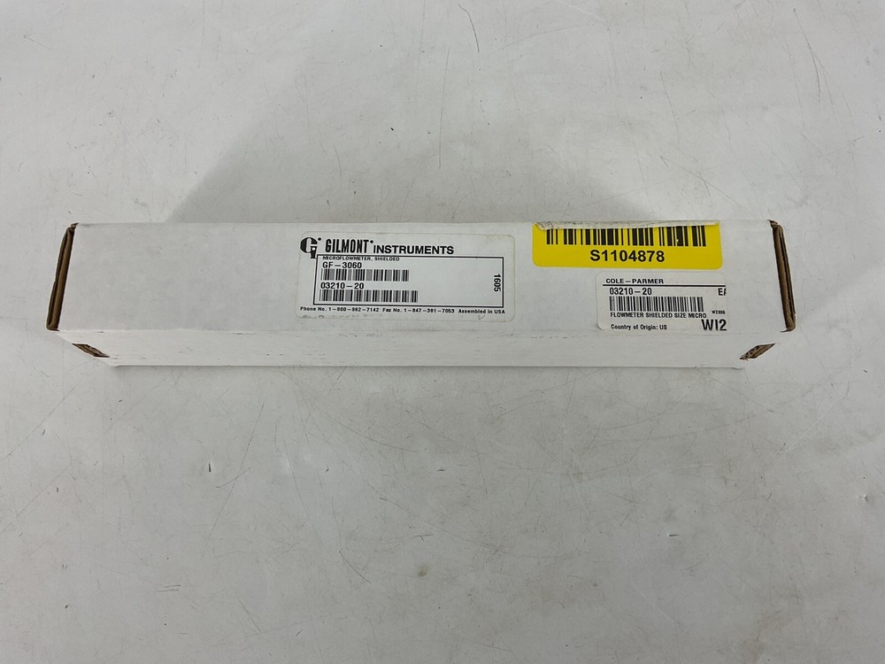 Gilmont Instruments Shielded Micro Flowmeter GF-3060