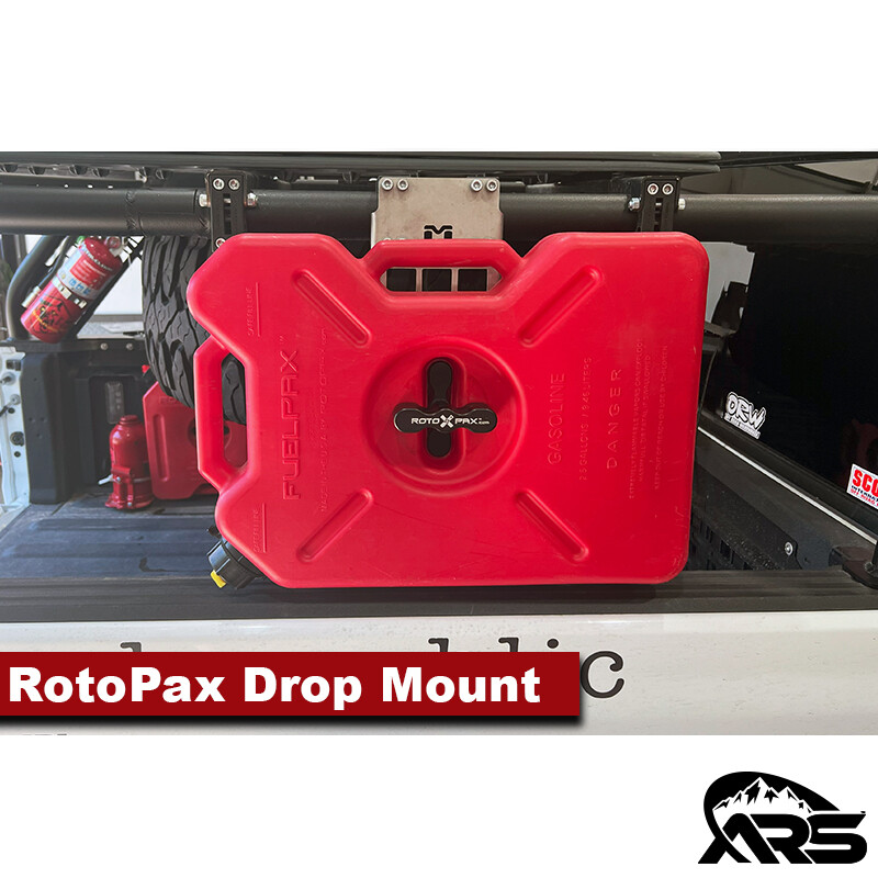 RotoPax Drop Bracket, Multi-Mount System, 2" Tube