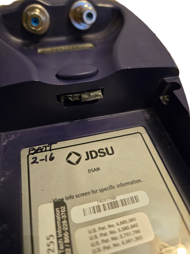 JDSU DSAM-6000B XT Digital Service Activation Meter - Powers On