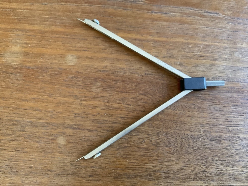 Charrette Corp Drafting Tool 491 Divider - Germany Vintage