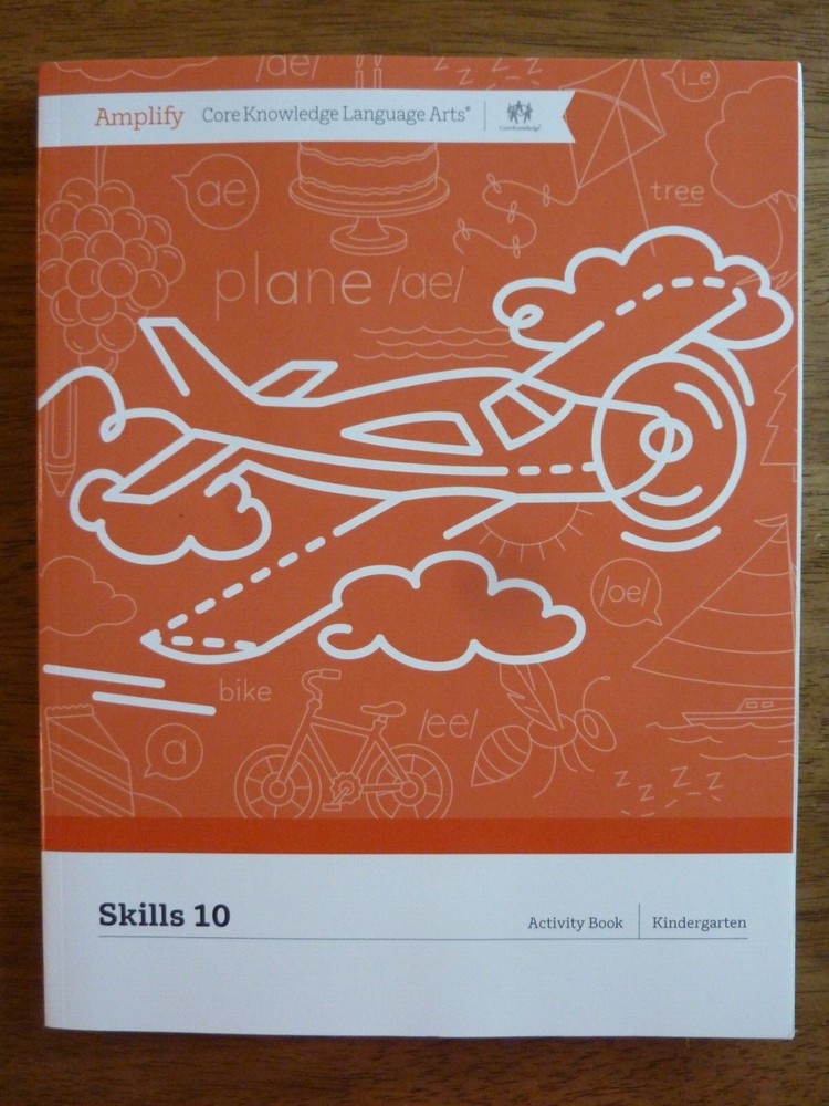 Amplify: Core Knowledge Language Arts Skills 10 Activity Book (Kindergarten) NEW
