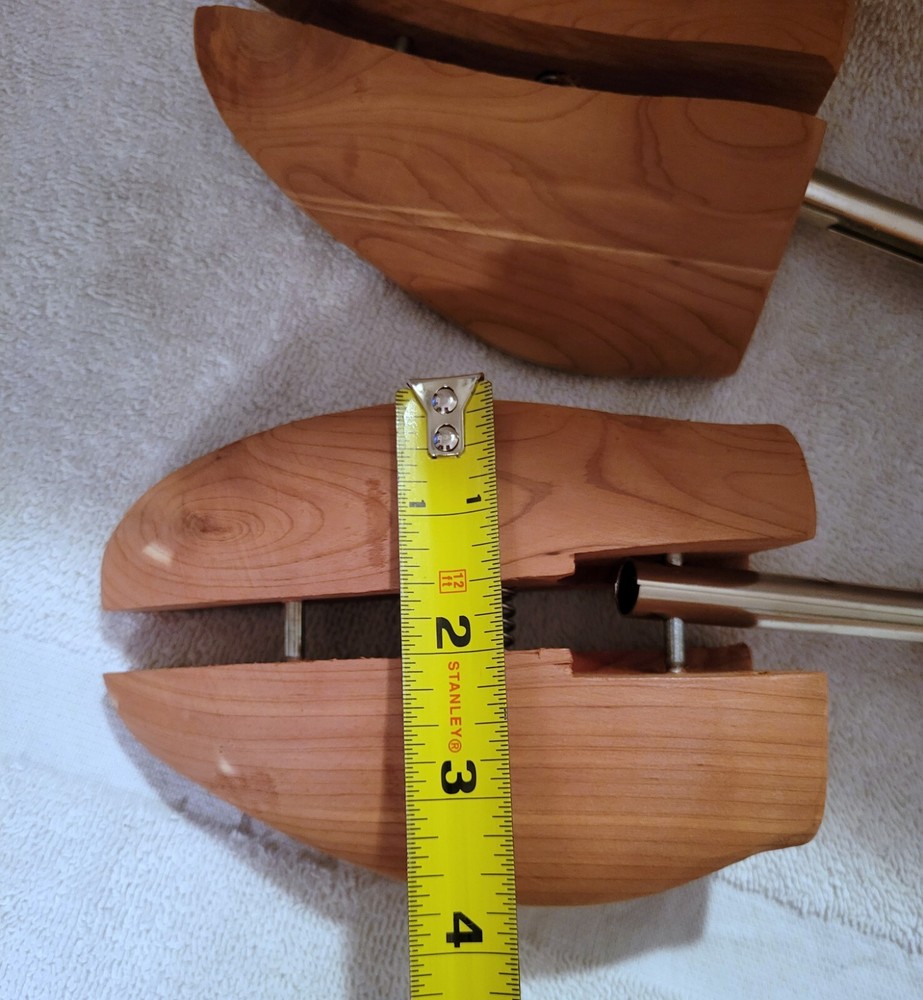 Wooden Shoe Stretchers Spring Handle Unbranded preowned