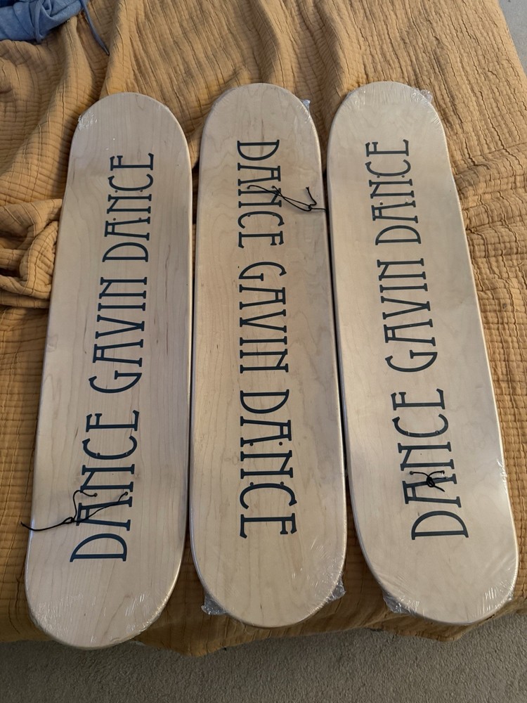Dance Gavin Dance - Skateboard Decks Set of 3