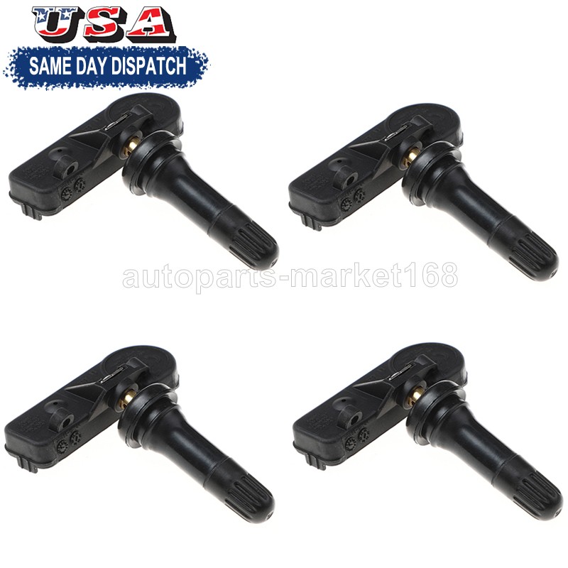 Set (4) 68293199AA TPMS Fits For 2019 Dodge Ram 1500 DT Tire Pressure Sensor