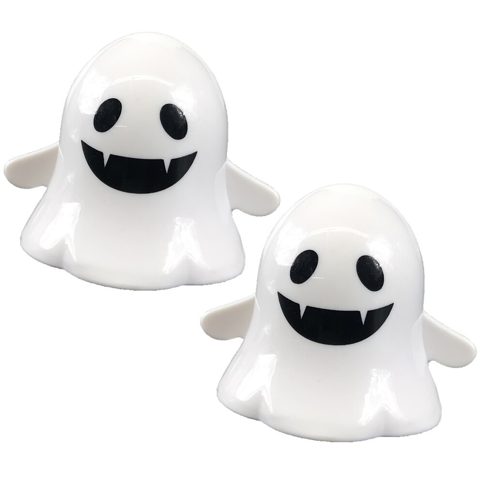 2 Pack Wind Up Ghost Friendly Rolling Walking White Party Favor